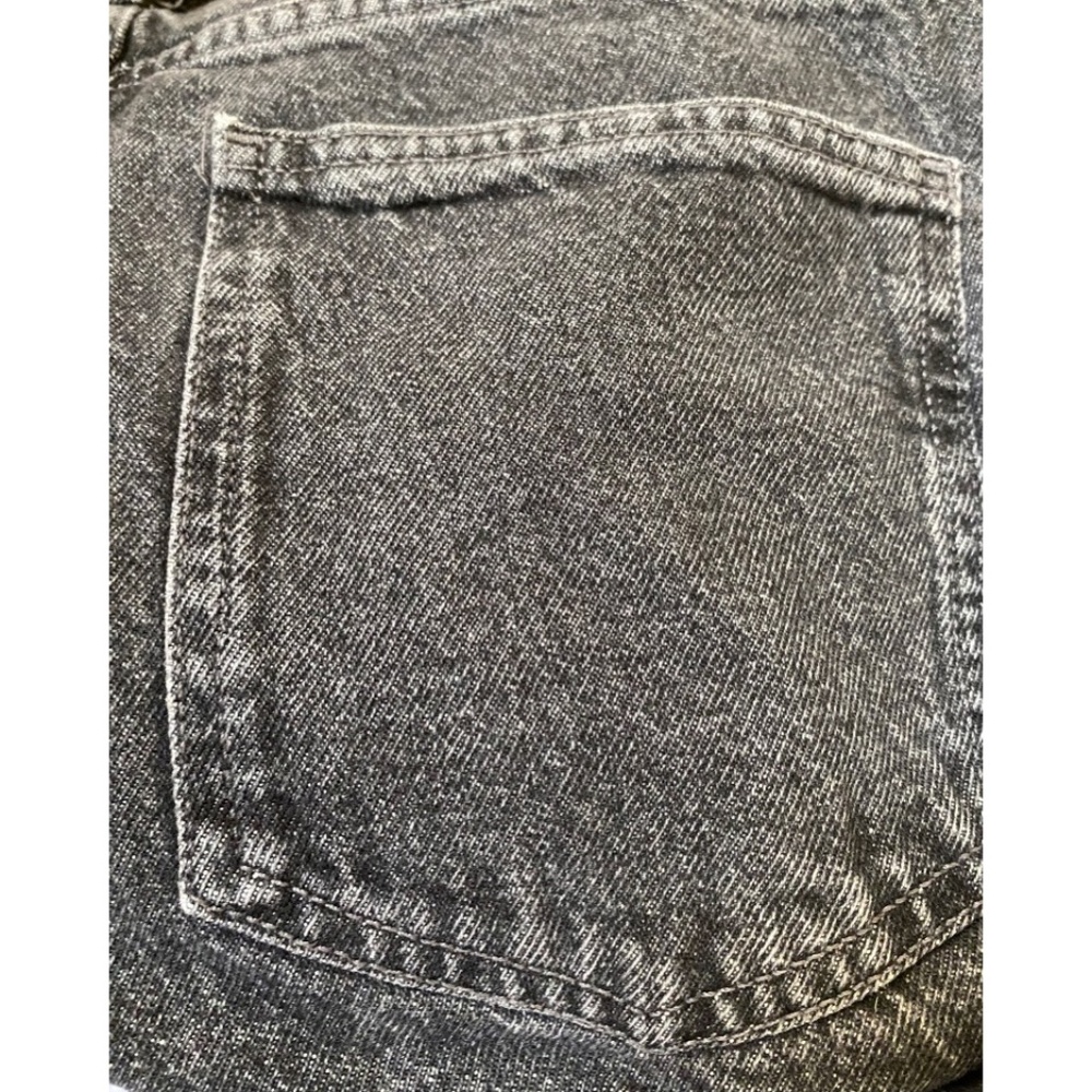 Zara CROP WIDE LEG FRONT SEAM Z1975 JEANS WITH A HIGH WAIST - Picture 6 of 10